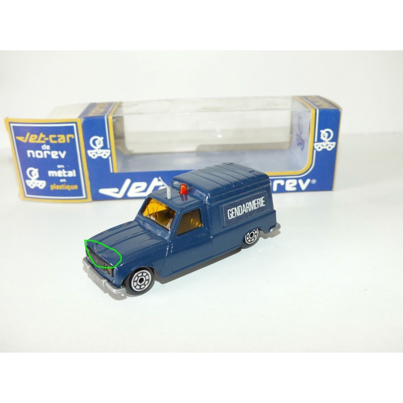 RENAULT 4 GENDARMERIE JET CAR NOREV N°896 série P 1:43 imperfection
