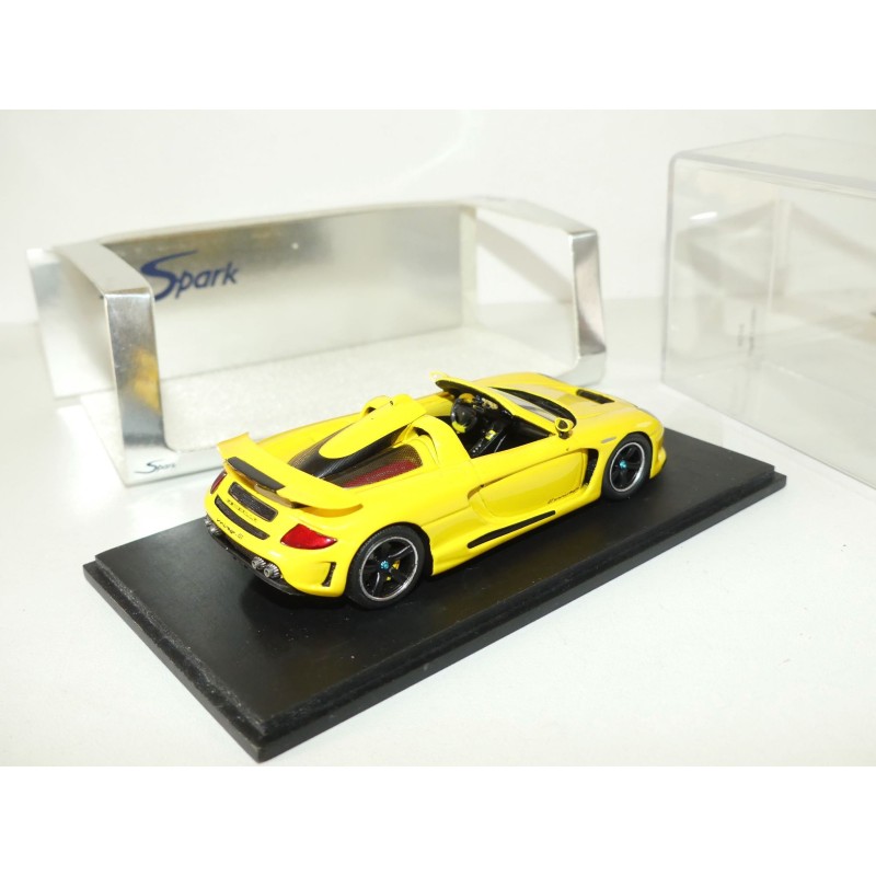 PORSCHE CARRERA GT GEMBALLA MIRAGE GT SPYDER Jaune SPARK S 0720 1:4