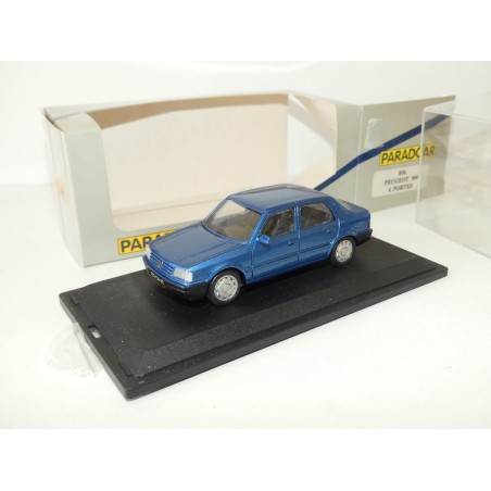 PEUGEOT 309 PHASE 1 4 PORTES Bleu PARADCAR 056 1:43