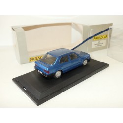 PEUGEOT 309 PHASE 1 4 PORTES Bleu PARADCAR 056 1:43