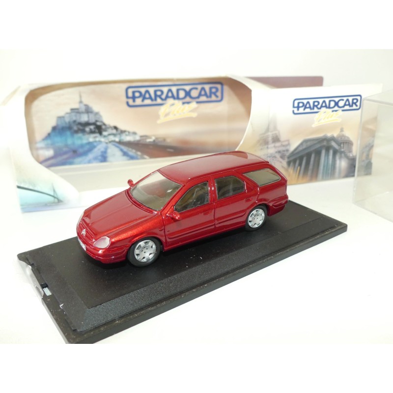 CITROEN XSARA BREAK 2001 Rouge Vin PARADCAR 104 1:43