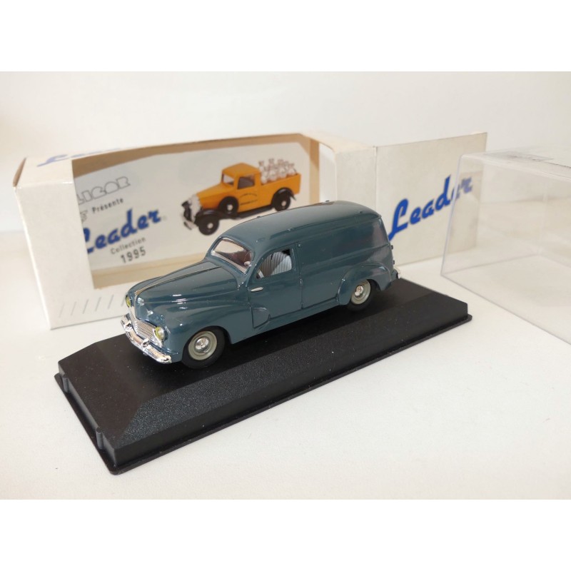 PEUGEOT 203 U FOURGONNETTE 1952 Bleu LEADER 2130 1:43
