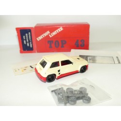 RENAULT 5 TURBO N°1 SODICAM RALLYE MONTE CARLO 1982 THERIER RALLYE Kit TOP 43 1:43