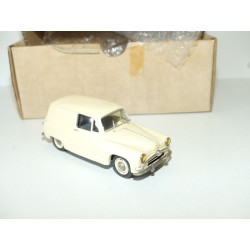 SIMCA ARONDE MESSAGERE 1954 Crème KIT Monte PROMO 43 ECMA 1:43