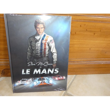 BD STEVE MC QUEEN IN LE MANS GARBO STUDIO NEUF