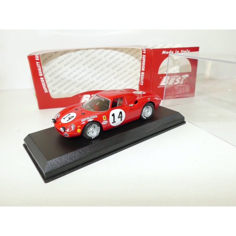 FERRARI 250 LM N°14 Le Mans 1968 BEST 9294 1:43