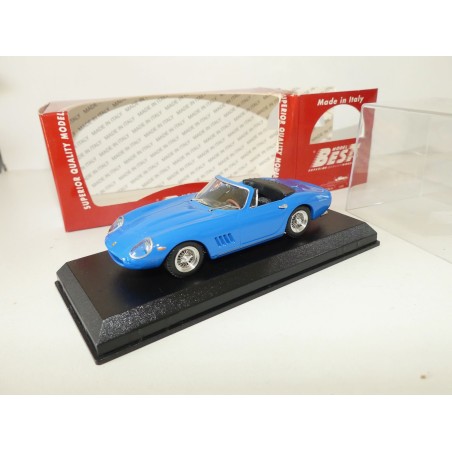 FERRARI 275 GTB SPYDER STEVE Mc QUEEN Bleu BEST 9343 1:43