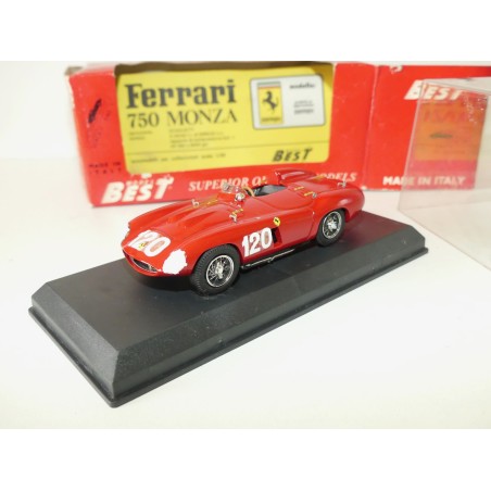 FERRARI 750 MONZA TARGA FLORIO 1955 BEST 9047 1:43