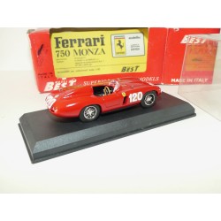 FERRARI 750 MONZA TARGA FLORIO 1955 BEST 9047 1:43