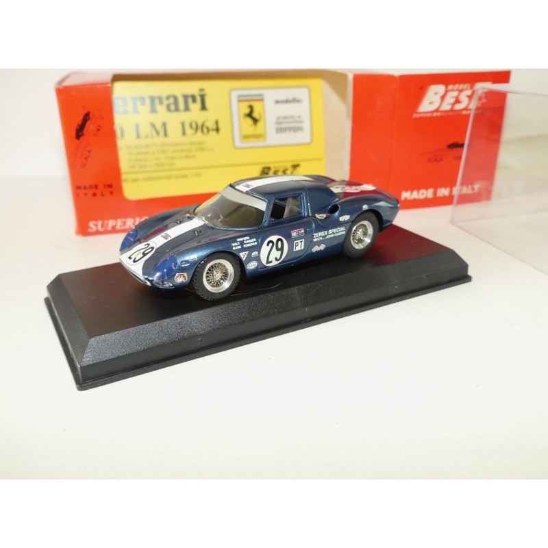 FERRARI 250 LM N°29 SEBRING 1965 BEST 9122 1:43