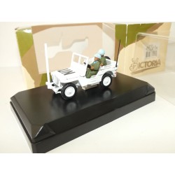JEEP WILLYS UNITED NATIONS LEBANNON 1978 MILITAIRE VICTORIA R023 1:43