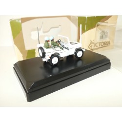 JEEP WILLYS UNITED NATIONS LEBANNON 1978 MILITAIIRE VICTORIA R023 1:43