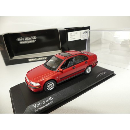 VOLVO S40 SALOON 1996 Bleu MINICHAMPS 1:43