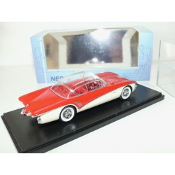 BUICK CENTURION XP-301 CONCEPT 1956 Rouge et blanc NEO CONCEPT 1:43