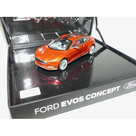 FORD EVOS CONCEPT CAR Rouge Orangé NOREV 1:43