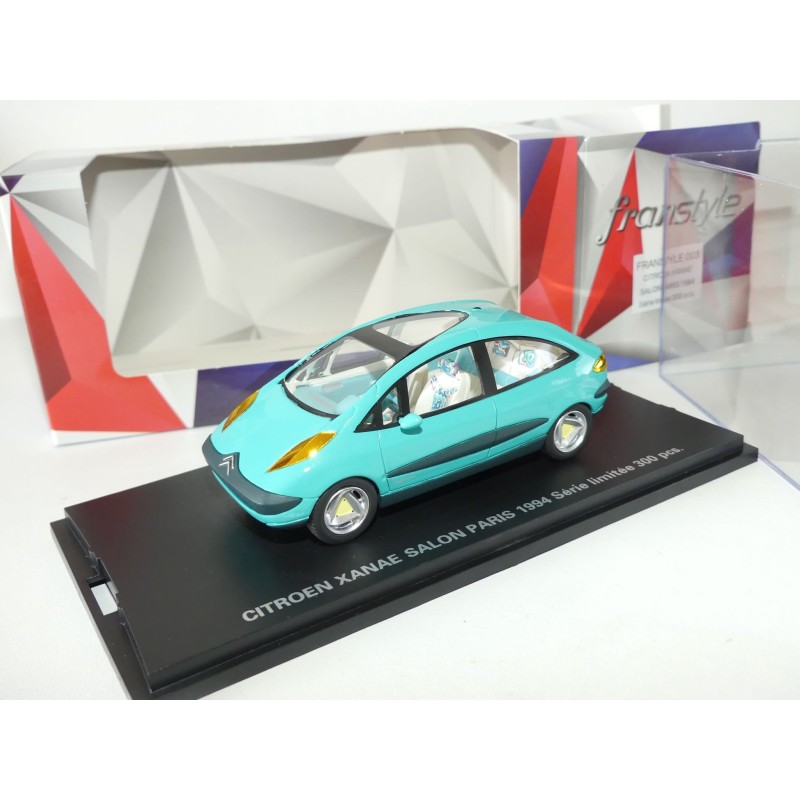 CITROEN XANAE SALON DE PARIS 1994 Vert CONCEPT CAR FRANSTYLE MOMACO 1:43