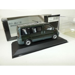 OPEL VIVARO VITRÉ MINI BUS Vert Foncé MINICHAMPS 1:43