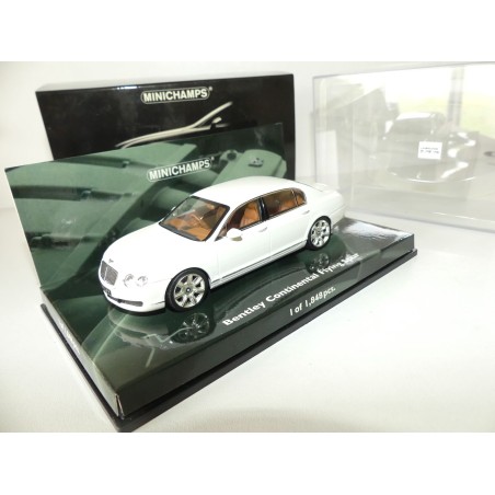 BENTLEY CONTINENTAL FLYING SPUR 2005 Blanc MINICHAMPS 1:43