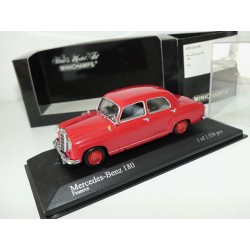 MERCEDES 180 W123 1953 Rouge Red MINICHAMPS 1:43