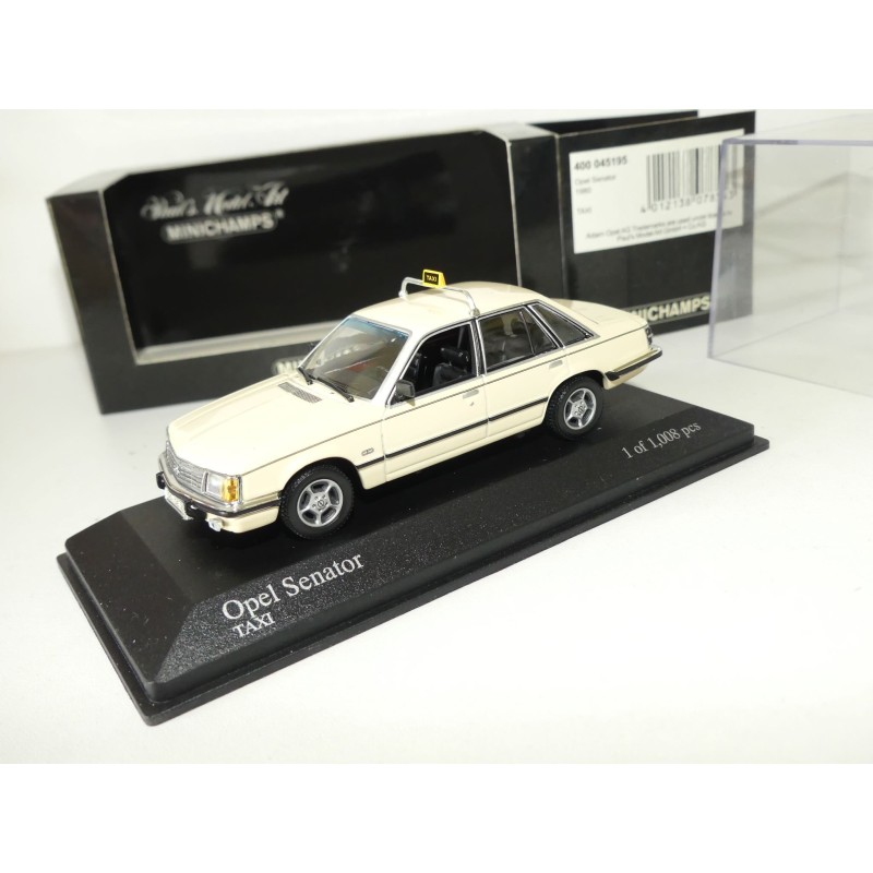 OPEL SENATOR 1980 TAXI MINICHAMPS 1:43