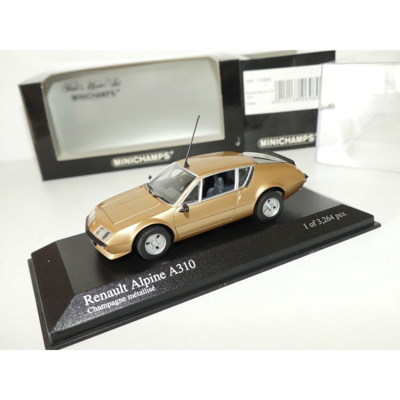 RENAULT ALPINE A310 1976 Copper MINICHAMPS