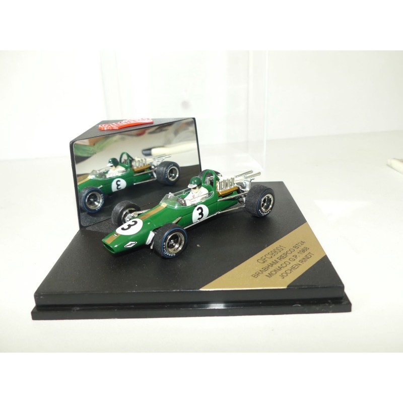 BRABHAM REPCO BT24 GP DE MONACO 1968 J. RINDT QUARTZO QFC99001 1:43