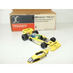 RENAULT RS01 GP DE HOLLANDE 1977 J.P. JABOUILLE KIT Monte TENARIV AMR 1:43 imperfection