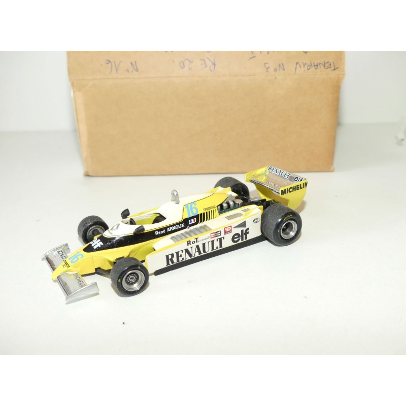 RENAULT RS20 GP 1980 R. ARNOUX KIT Monte TENARIV AMR 1:43