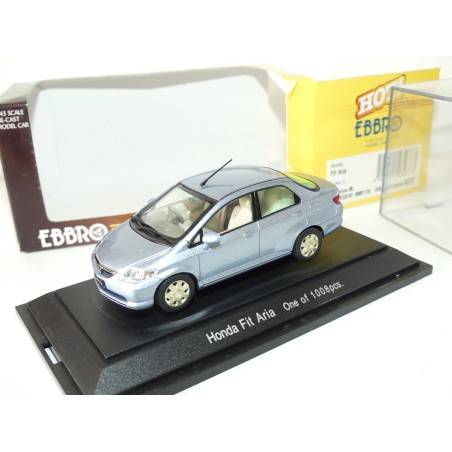 HONDA FIT ARIA 2002 Bleu EBBRO 437 1:43