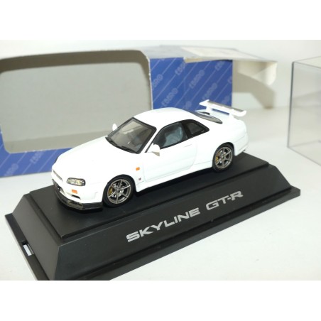 NISSAN SKYLINE GT-R R34 V-SPEC Blanc EBBRO 57 1:43