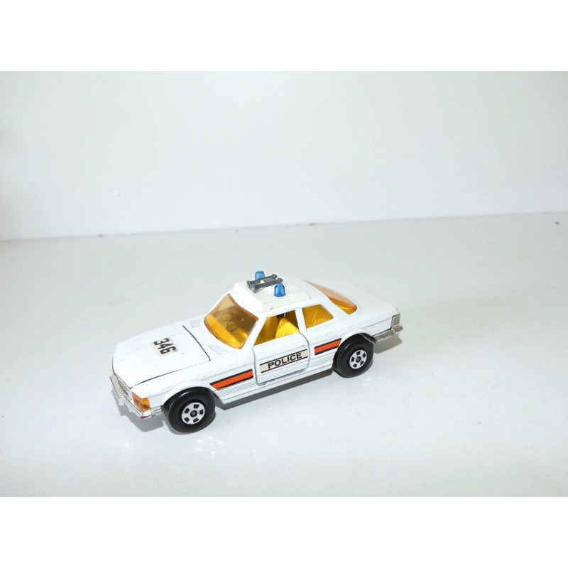 MERCEDES 350 SLC POLICE MATCHBOX 61-K sans boite