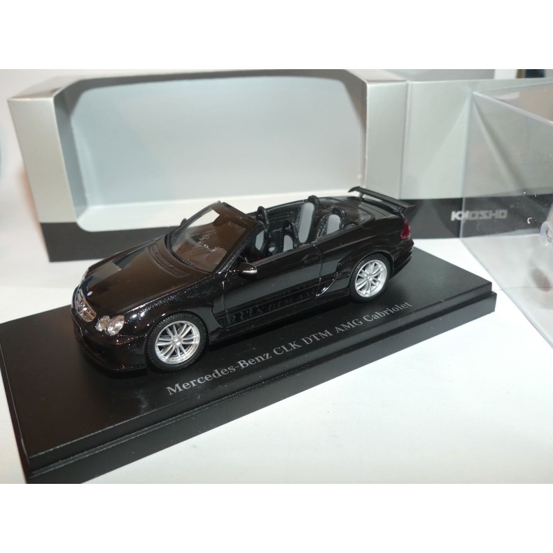 MERCEDES CLK DTM AMG CABRIOLET Noir KYOSHO 1:43