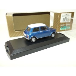 AUSTIN MINI COOPER S MK2 Bleu et Toit Blanc VITESSE L055 C 1:43