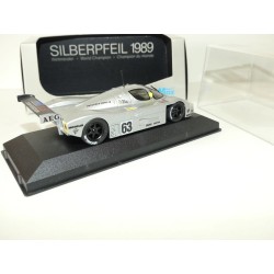 SAUBER MERCEDES C9 N°63 LE MANS 1989 MAX MODEL 1:43 1er