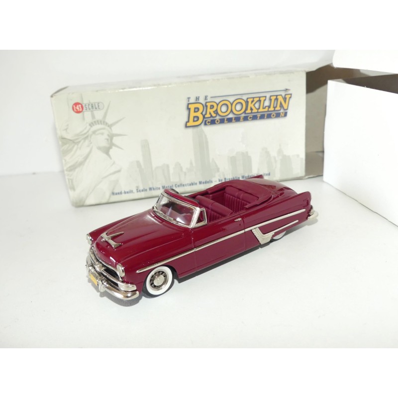 HUDSON HORNET CONVERTIBLE Royal Rouge BROOKLIN MODELS 1:43