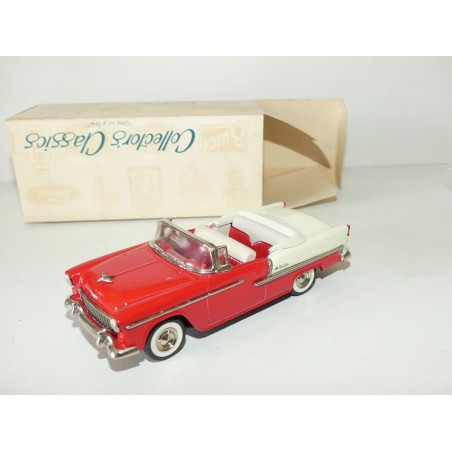 CHEVROLET 1955 CABRIOLET Rouge COLLECTORS CLASSICS 1:43