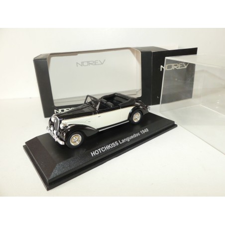 HOTCHKISS LANGUEDOC 1949 Noir et Blanc NOREV 1:43
