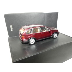 BMW X5 3.0 d E53 Bordeaux MINICHAMPS 1:43