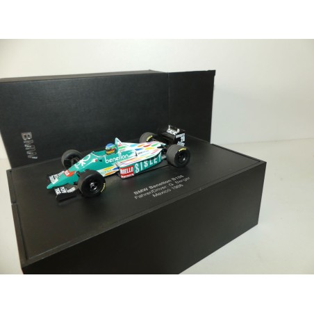 BENETTON BMW 186 GP 1986 G. BERGER MINICHAMPS 1:43