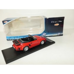 PORSCHE 911 CARRERA CABRIOLET 1989 Rouge SOLIDO 1:43