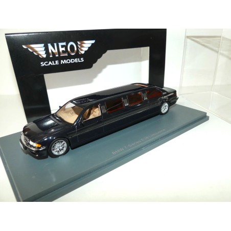 BMW SERIE 7 E38 LIMOUSINE Noir NEO 1:43