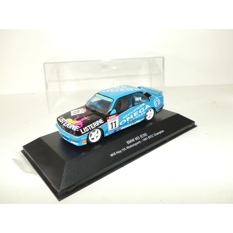BMW M3 E30 1991 BTCC CHAMPION HOY IXO ATLAS 1:43