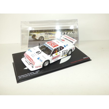 BMW M1 N°61 LE MANS 1982 ALTAYA 1:43 Arrivée 18ème