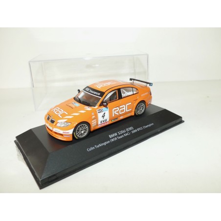 BMW 320 Si E90 BTCC CHAMPION 2009 C. TURKINGTON IXO ATLAS 1:43