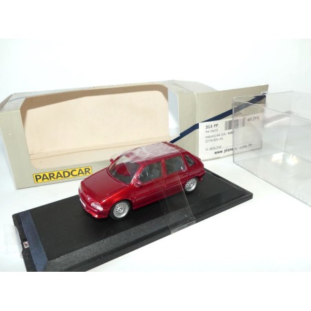 CITROEN AX 5 Portes Rouge Vin PARADCAR 019 1:43 résine