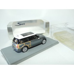 BMW MINI WOODY BY CASTAGNA 2004 Gris SPARK S0701 1:43