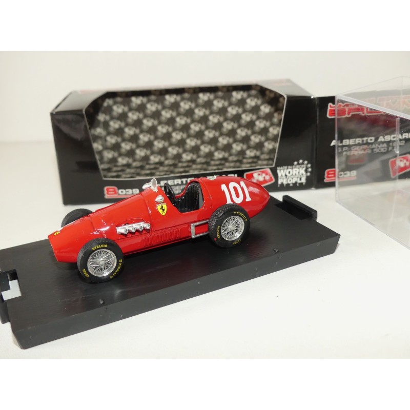 FERRARI 500 F2 GP D\'ALLEMAGNE 1952 BRUMM S039 1:43