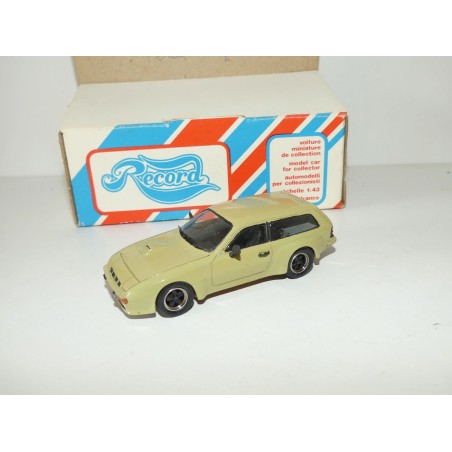 PORSCHE 924 BREAK Vert KIT Monté RECORD 1:43