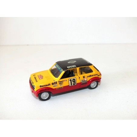 RENAULT 5 Gr4 N°19 RALLYE MONTE CARLO 1979 RAGNOTTI SOLIDO 1:43 sans boite