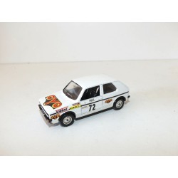 FORD FIESTA N°72 RALLYE MONTE CARLO 1978 P. SINGEL SOLIDO 1:43 sans boite